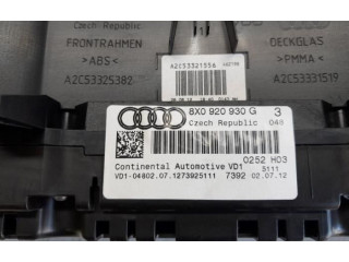 Панель приборов 1273925111, 8X0920930G   Audi A1       
