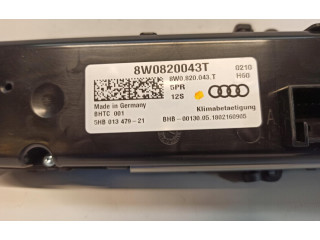 Блок управления климат-контролем 8W0820043T Audi A5