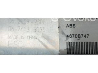 Блок АБС 4670B747 Mitsubishi Outlander 2013 - 2021 года