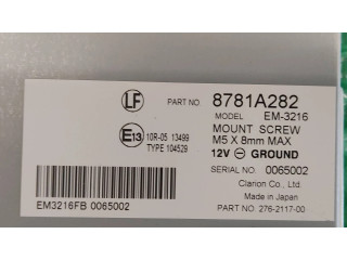 Блок управления 8781A282, 276211700 Mitsubishi Outlander