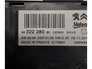 Блок управления 9832228080, E172640   Peugeot Partner III