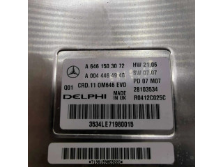 Řídící jednotka A6461503072, 28103534 Mercedes-Benz C W204 2009