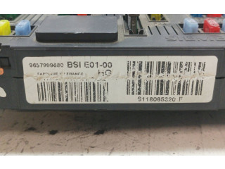 Pojistková skříňka Řídící jednotka BSM 9657999680, E01-00 Citroen Berlingo 2006