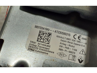Подушка безопасности пассажира 985T03419R   Renault Twingo III