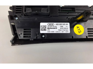 Блок управления климат-контролем 4G0820043AH Audi A6 S6 C7 4G