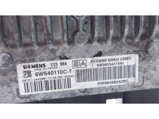 Блок управления двигателя 9653447480, 9648624280   Citroen C3