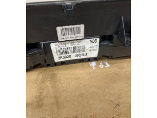 Přístrojová deska  Volkswagen Caddy 2011 2K0920  
