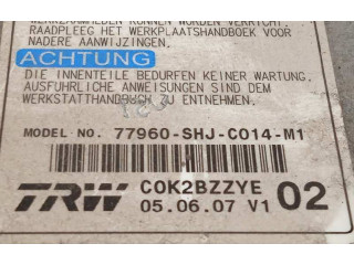 Блок подушек безопасности 77960SHJC014M1 Honda Odyssey