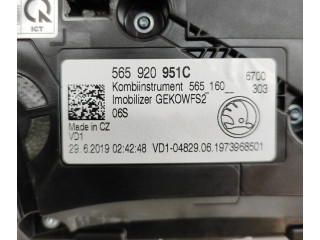 Панель приборов 565920951C, A3C0112540001 Skoda Karoq