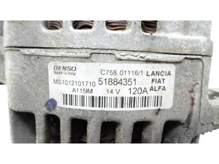 Генератор 51884351, MS1012101710 Alfa Romeo Giulietta 1.6