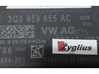 Блок подушек безопасности 3CQ959655AC Skoda Octavia Mk3 (5E)