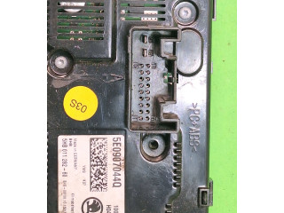 Блок управления климат-контролем 5E0907044Q, 5HB01128260   Skoda Octavia Mk3 (5E)