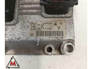 Блок управления двигателя 55195818   Fiat Idea