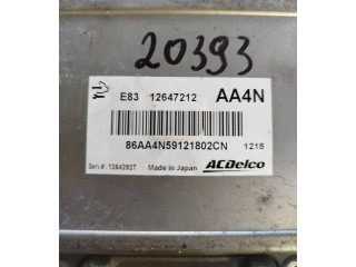 Блок управления двигателя 12647212   Opel Meriva B