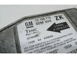 Блок подушек безопасности 13158713ZK   Opel Meriva A
