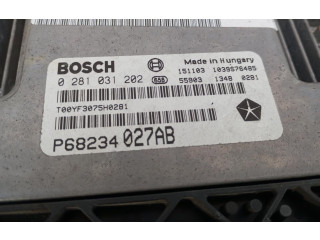 Блок управления двигателем Блок управления 0281031202 Jeep Cherokee
