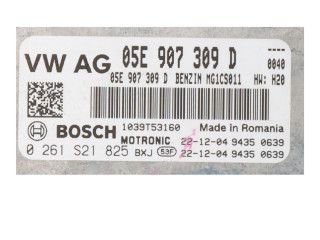 Блок управления двигателя 05E907309D Volkswagen Caddy