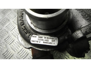 Turbodmychadlo Турбина 55581460, VD16555 Vauxhall Zafira C 2.0