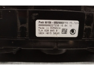 Модуль блока управления кондиционером 5JA820045B, 5JA820045C Skoda Rapid (NH)