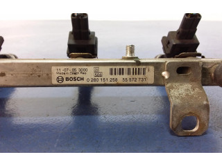 Топливная рампа 0280151258, 0280151258   Chevrolet Aveo   для двигателя A14XER