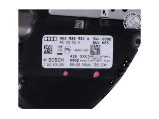 Přístrojová deska  Audi A8 S8 D4 4H 2017 4H0920931A  