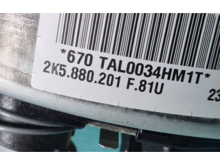 Подушка безопасности водителя 2K5880201F Volkswagen Caddy