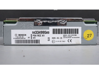 Радио/ проигрыватель CD/DVD / навигация 9833499580 Opel Combo