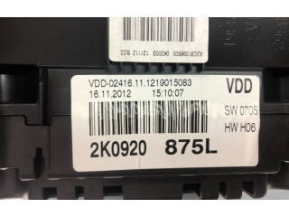 Панель приборов 2K0920875L Volkswagen Caddy
