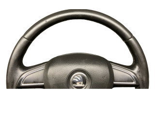 Руль Skoda Rapid (NH)  2012 - 2019 года 5J0419091, 5E0880201      