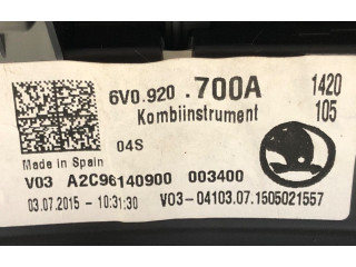 Панель приборов 6V0920700A Skoda Fabia Mk3 (NJ)