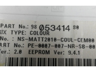 Панель приборов 9805341480, PE0007007 Peugeot 2008 I