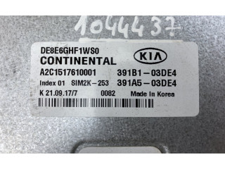 Блок управления двигателя A2C1517610001, 391B103DE4 KIA Niro