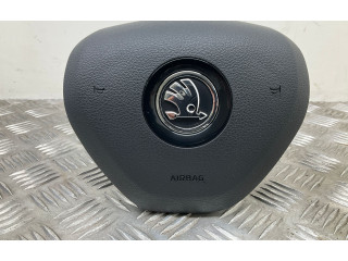 Подушка безопасности водителя 5E0880201B Skoda Octavia Mk3 (5E)