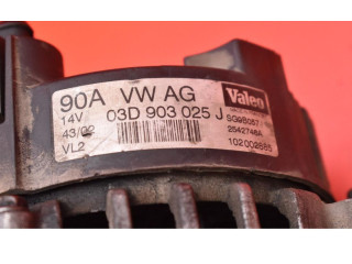 Генератор 03D903025J, 03D903025J   Volkswagen Polo      