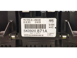 Панель приборов 5K0920871A   Volkswagen Golf VI       