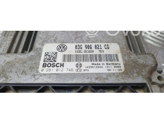 Řídící jednotka 2K0920843C, 03G906021CG   Volkswagen Caddy 2006