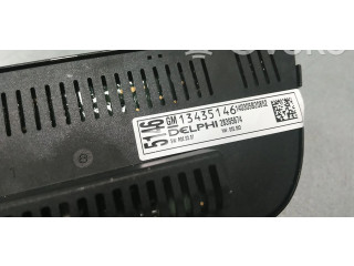 Блок управления климат-контролем 13435146, 13434880   Opel Meriva B