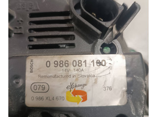 Генератор 0986081160, 0986XL4670   Volkswagen Caddy      
