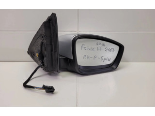 Зеркало электрическое Skoda Fabia Mk3 (NJ) 2015 - 2021 года