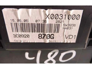 Přístrojová deska Volkswagen Passat Alltrack 2005 3C0920870G, A2C53117187