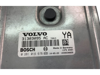 Блок управления двигателем Блок управления 31303095AC, 0281016616   Volvo V70
