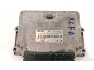 Блок управления двигателя 0281010340, 46759586 Alfa Romeo 166