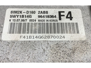 Блок управления двигателем Блок управления 96418364 Chevrolet Epica