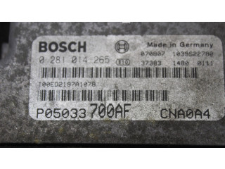 Řídící jednotka 0281014265 Chrysler Sebring (JS) 2008