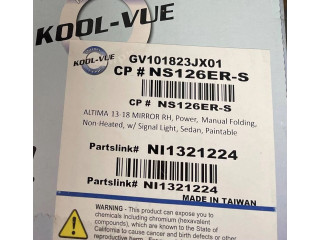 Zpětné zrcátko Nissan Altima 2013 1321224, GV101823JX01