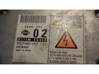 Řídící jednotka B371MEQ44B, MB2758002957 Nissan X-Trail T30 2003