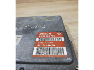 Řídící jednotka 9617149680, 0261200772 Peugeot 605 2000