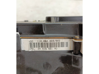 Přístrojová deska Opel Zafira A 2001 24419561, 110080069003