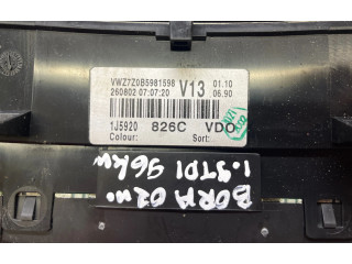 Přístrojová deska Volkswagen Bora 2003 1J5920826C, VWZ7Z0B5981598