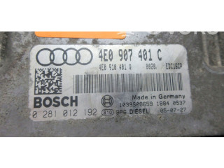 Řídící jednotka 4E0907401C Audi A8 S8 D3 4E 2005